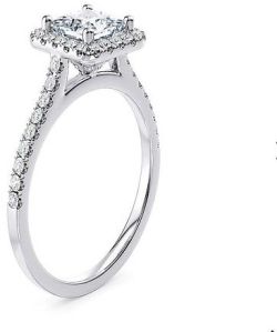 Princess Cut Diamond Engagement Ring