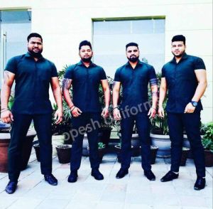 Cotton Black Event Bouncer Uniform