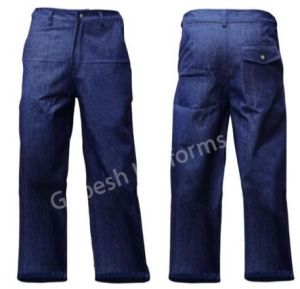 Utility Fit Denim Work Trousers