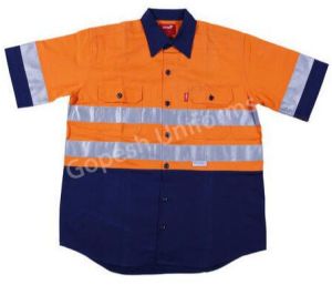 Dual Color Reflective Safety T-shirt