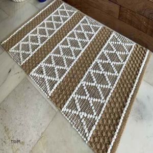 A56 Flat Weave Cotton &AMP; Polyester Durries