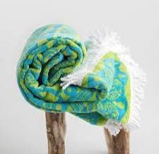 WA-010 Printed Cotton Bath Towel