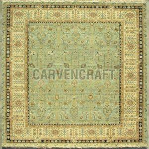 B4 Persian Knot Wool Rug