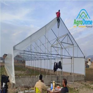 A Roof Rain Protection Shade Net House
