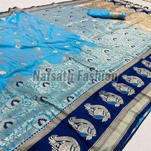 Beautiful Zari Work Banarasi Silk Saree