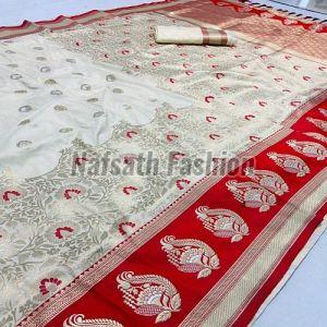 Ladies Zari Work Silk Saree