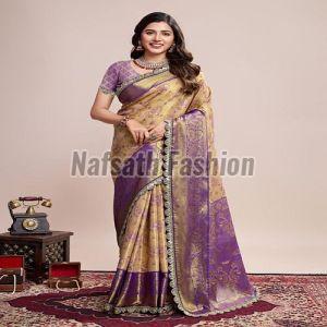 Zari Weaving Work Pure Soft Silk Saree