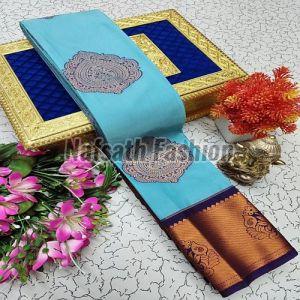 Kubera Korvai Bridal Silk Saree
