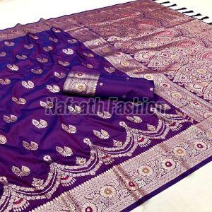 Beautiful Banarasi Weaving Silk Saree