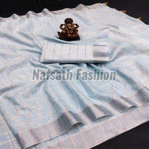 Multicolor Cotton Silk Weaving Saree
