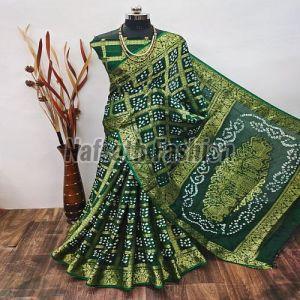 Ladies Fancy Hand Work Silk Saree