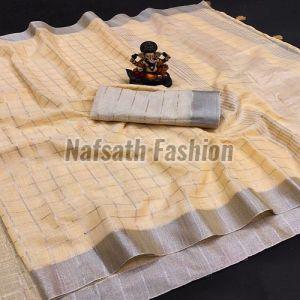 Multicolor Cotton Silk Weaving Saree
