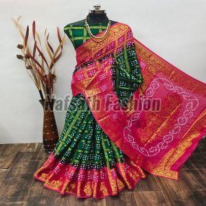 Ladies Fancy Hand Work Silk Saree