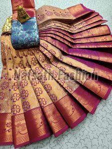 Wedding Wear Tissue Silk Saree