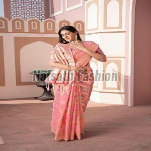 Zari Work Soft Banarasi Katan Silk Saree
