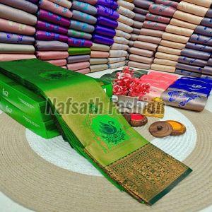 Printed Kubera Pattu Saree