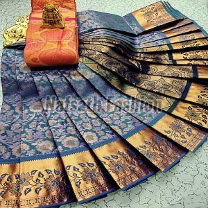 Samuthrika Style Wedding Silk Saree
