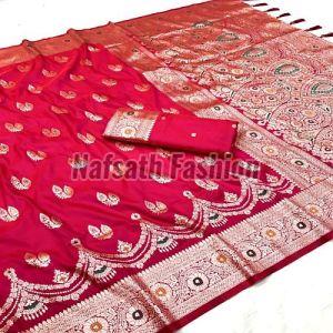 Beautiful Banarasi Weaving Silk Saree