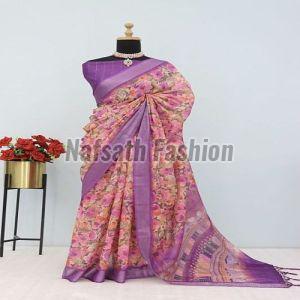 Fancy Cotton Printed Saree