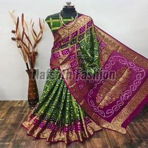 Ladies Fancy Hand Work Silk Saree
