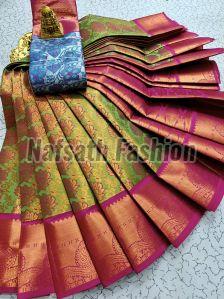 Wedding Wear Tissue Silk Saree