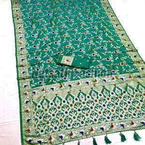 Banarasi Satin Silk Zari Work Saree