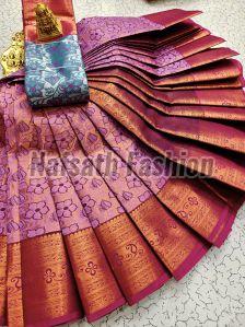Wedding Wear Tissue Silk Saree