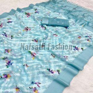 Cotton Casual Wear Printed Saree