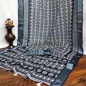 Ladies Digital Printed Cotton Saree