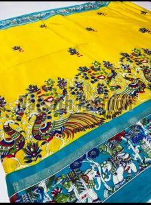 Soft Dola Silk Printed Saree