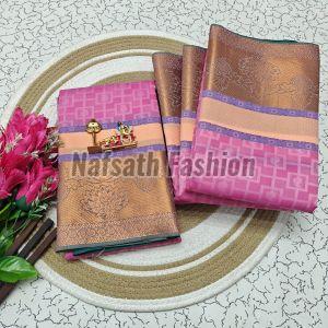 Party Wear Semi Soft Silk Saree