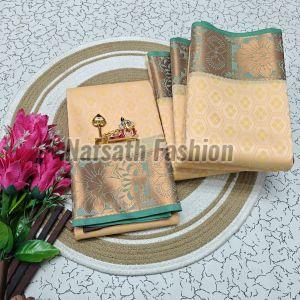 Party Wear Semi Soft Silk Saree