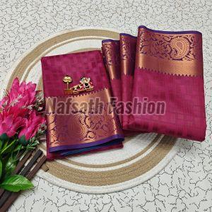 Party Wear Semi Soft Silk Saree