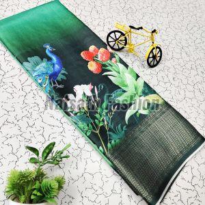 Dola Silk Digital Printed Saree