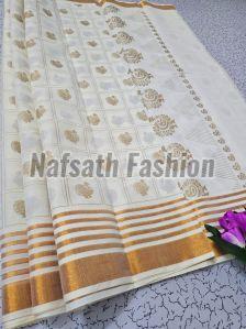 Kerala Cotton Printed Saree