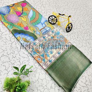 Dola Silk Digital Printed Saree
