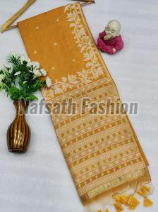 Mulmul Cotton Printed Saree