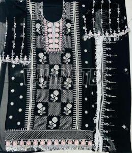 Ladies Pakistani Unstitched Suit