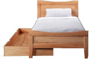 Wooden Single Bed