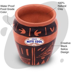 Clay Black Italica Glass Set 100 Ml