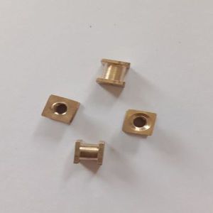 BRASS KNURLED NUT