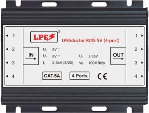 Lpesductor 5V 4 Port RJ45 Connector