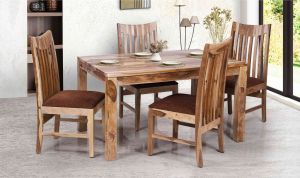 4 Seater Wooden Dining Table