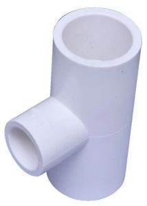White UPVC Reducer Tee