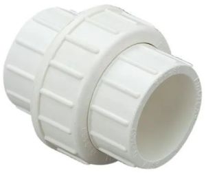 White UPVC Union