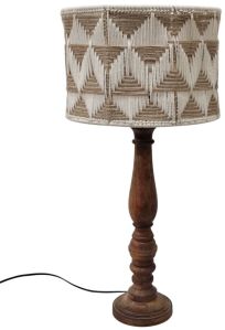 12 Inch Wooden Table Lamps