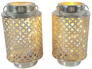 14 Inch Iron Hanging Lanterns