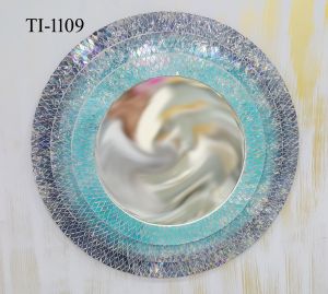 Round MDF Glass Mosaic Wall Mirrors