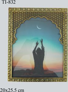 TI 832 Iron Glass Mosaic Photo Frames