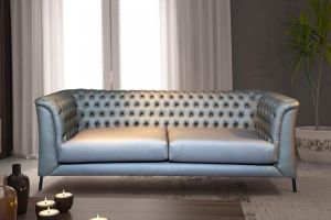 Luxury Two Seater Rexin Sofa